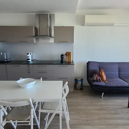 59m2 Avec Garage Vue Port Apartament Carnon-Plage